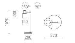 21152: Tlaidlo s orientanou LED (250V)