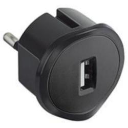 Adaptr USB 50681 do zsuvky 5V 1,5A ierny