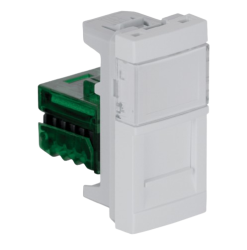 45975 SAL: Modul QUADRO 45 1xRJ45 Cat. 5e UTP, hlinkov