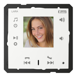 LARA-Internetov rdio + Intercom, biela