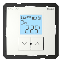 Bezdrtov regultor teploty RFTC-10/G/BR - biela